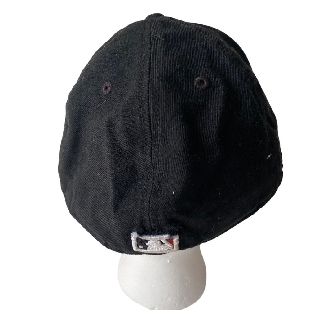 Houston Astros double logo hat black 3D Texas wool cap New Era 59fifty RARE 71/2 - Picture 3 of 8